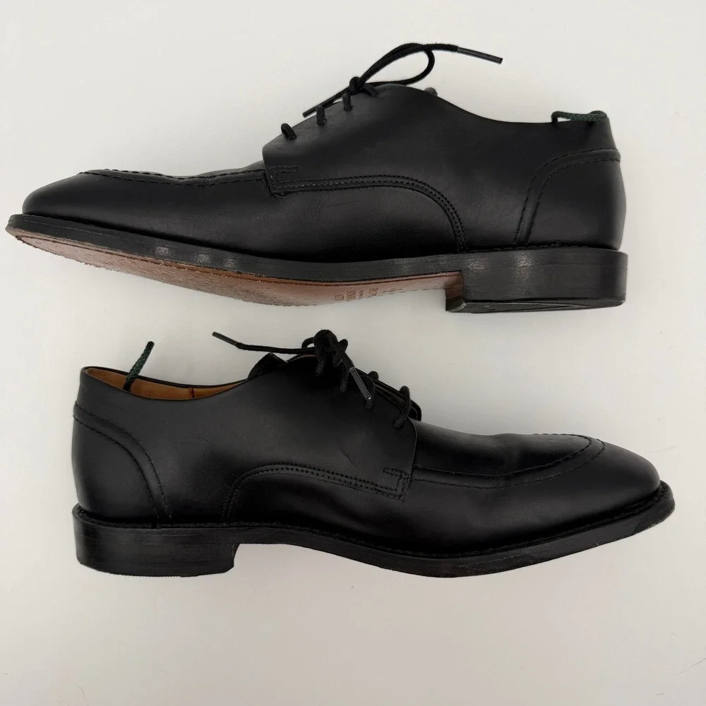 Allen Edmonds Raymond black leather derby oxfords dress shoes Mens 10